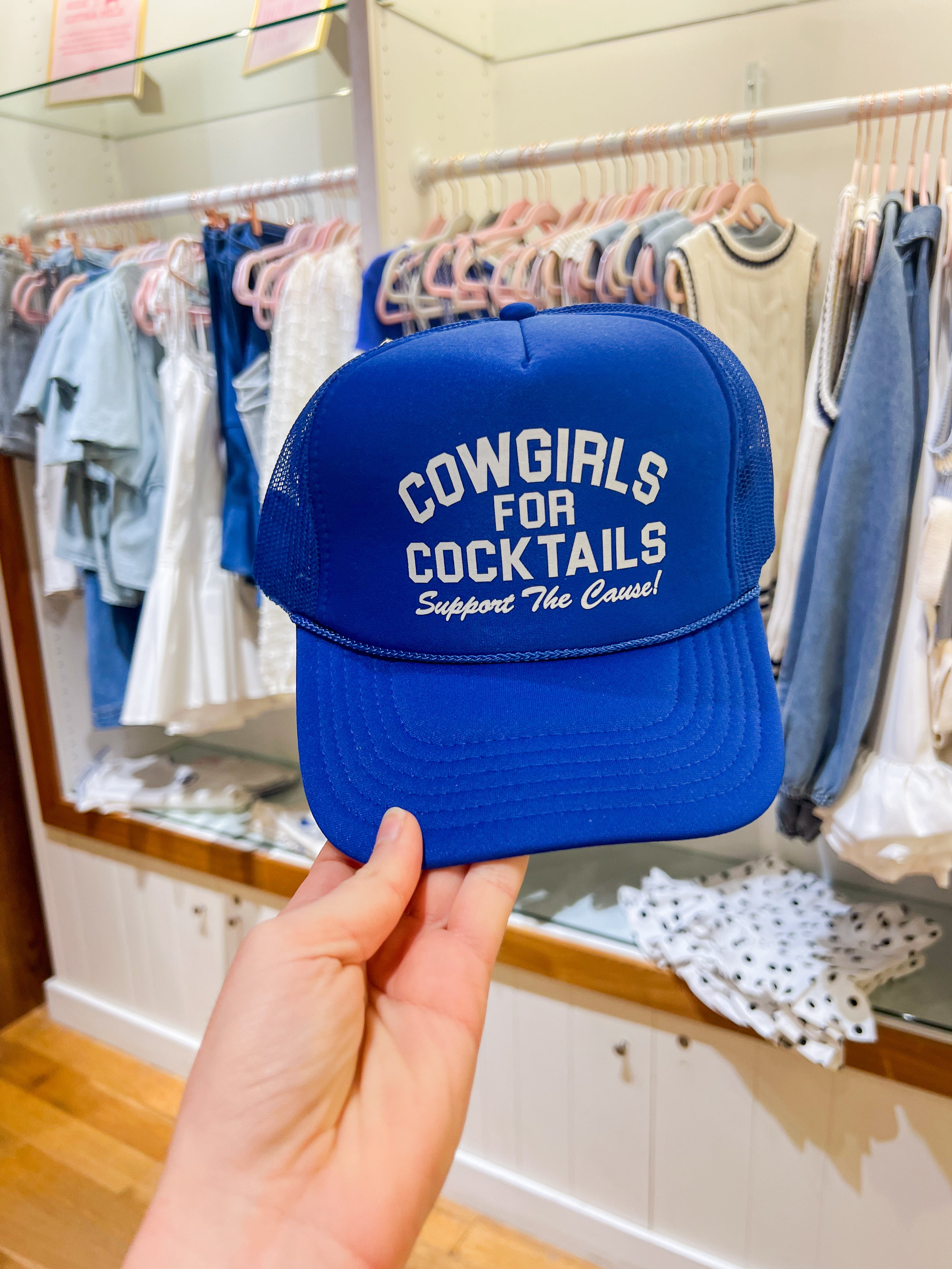 Cowgirls for Cocktails Trucker Hat